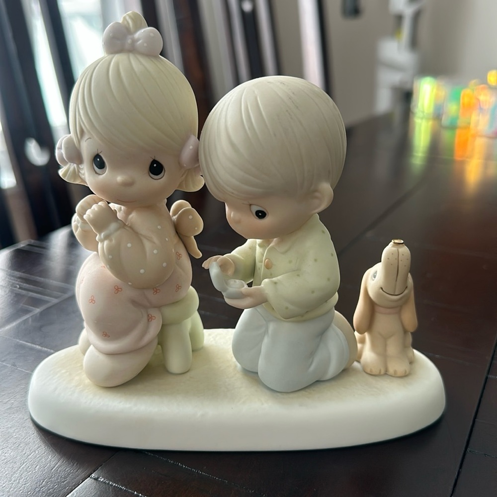 Precious Moments “with this ring” statue